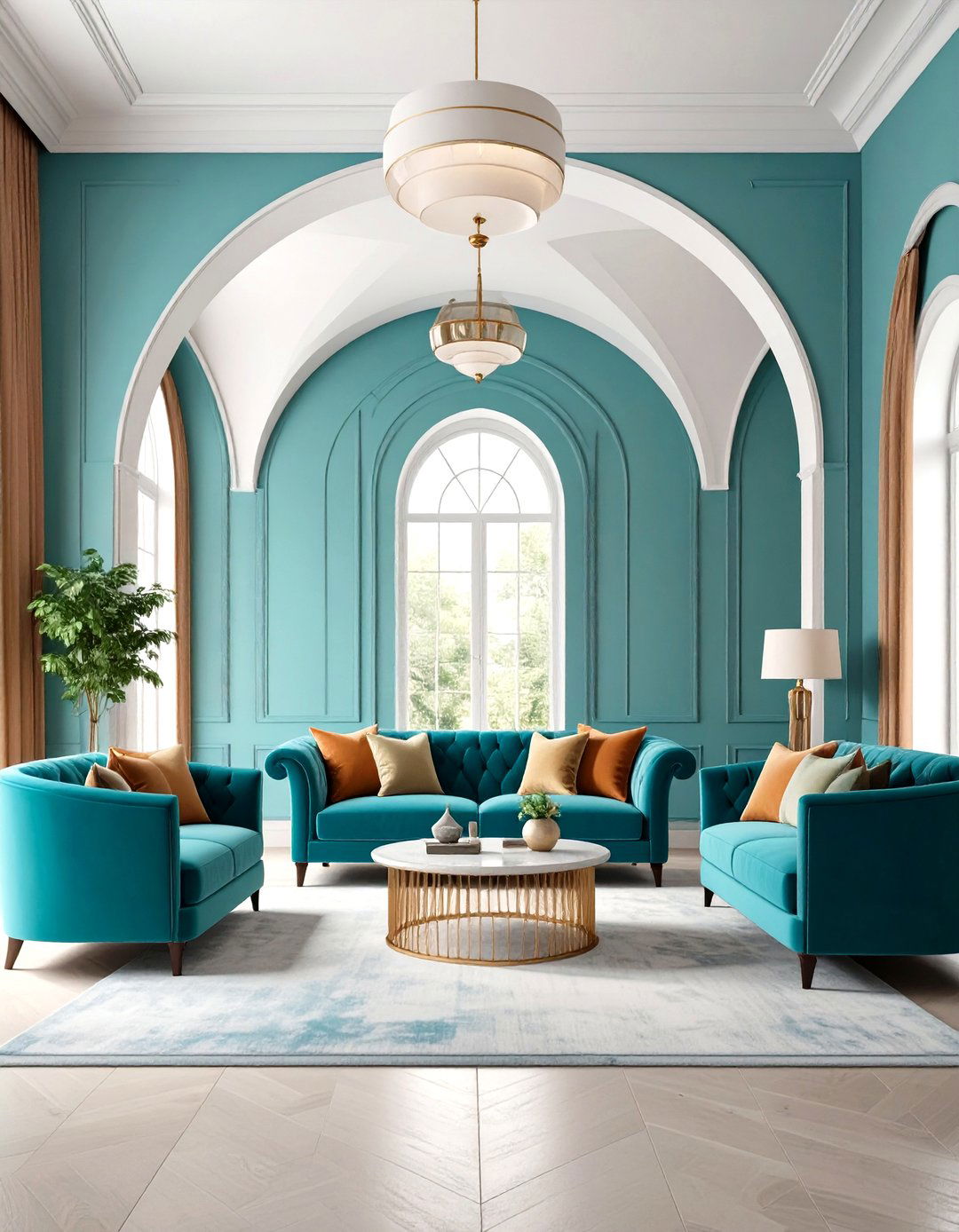 Arched Molding Details for Soft Sophistication - 24 Wall Molding Ideas