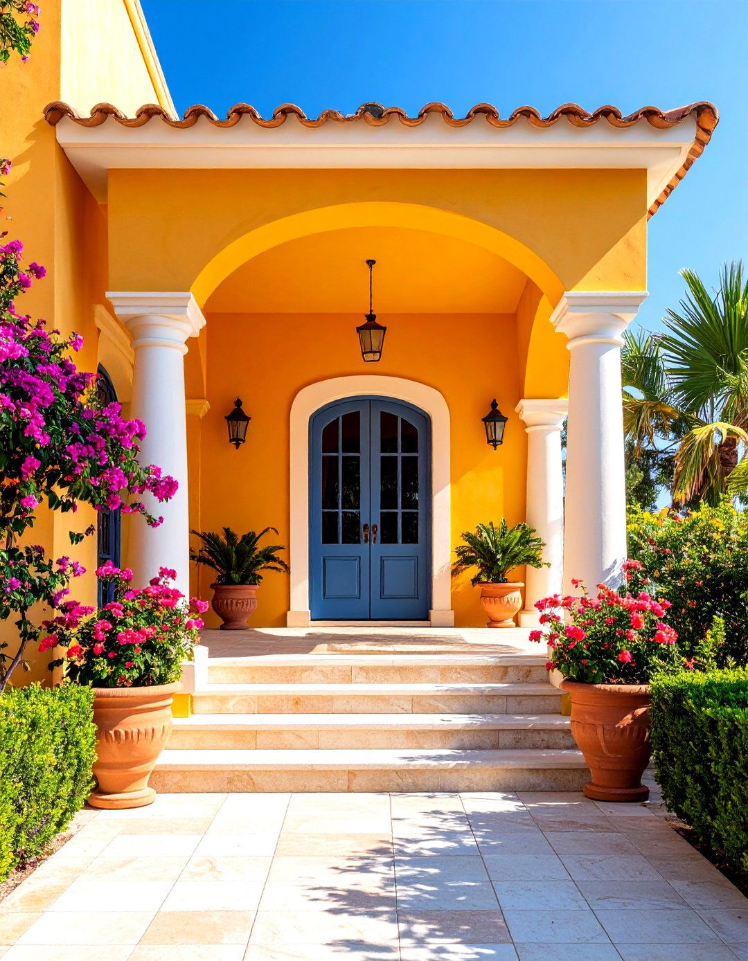 Arched Roof Architectural Grace - 24 Front Porch Roof Ideas
