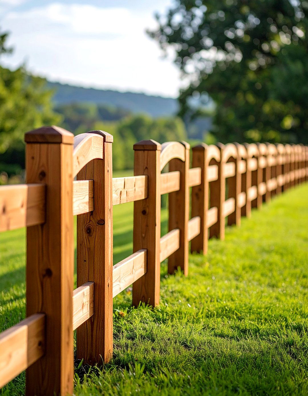Arched Top Board on Board Elegant Curves - 24 Board on Board Fence Ideas
