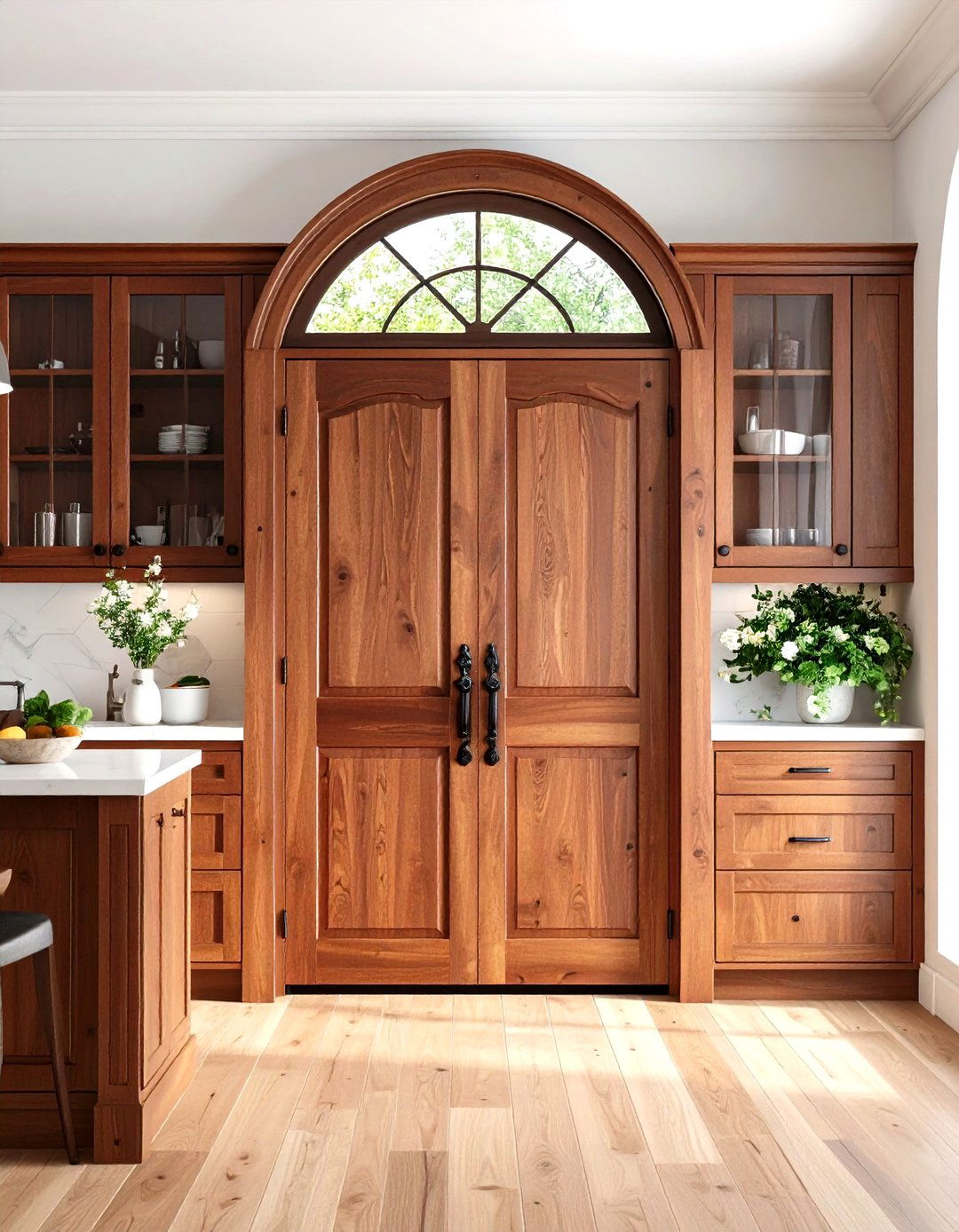 Arched Top Configuration - 24 Pantry Door Ideas