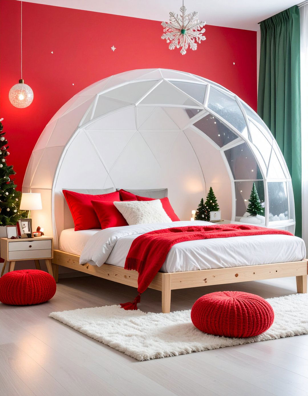 Arctic Expedition Base with Polar Adventure Elements - 24 Red Boy Room Ideas