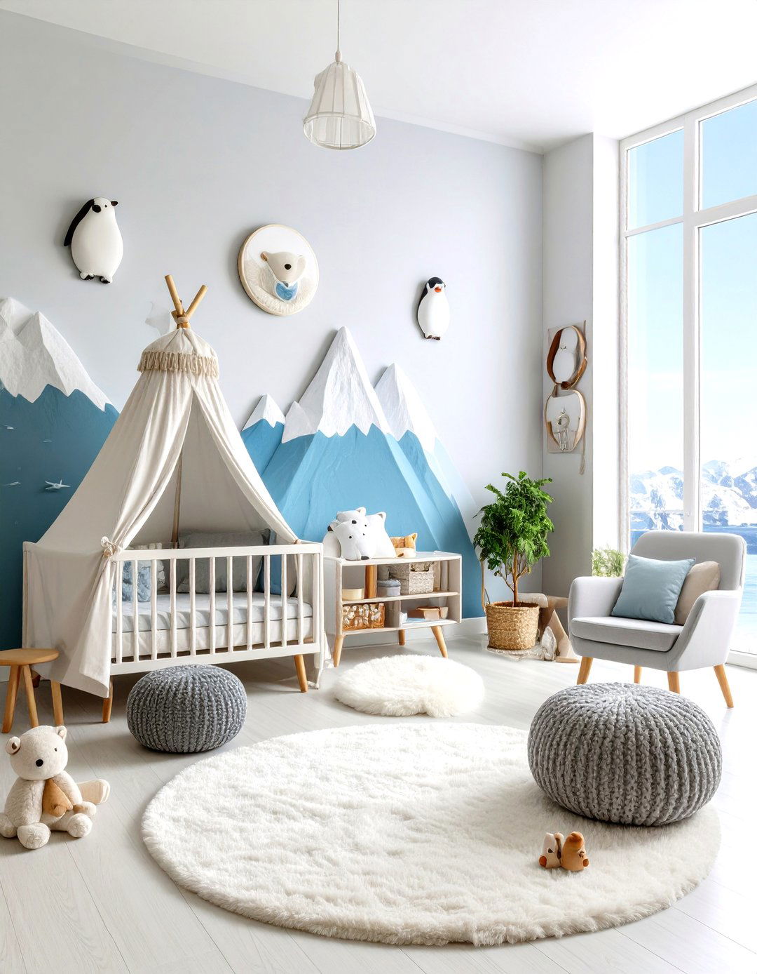 Arctic Ocean Nursery - 24 Ocean-themed Nursery Ideas