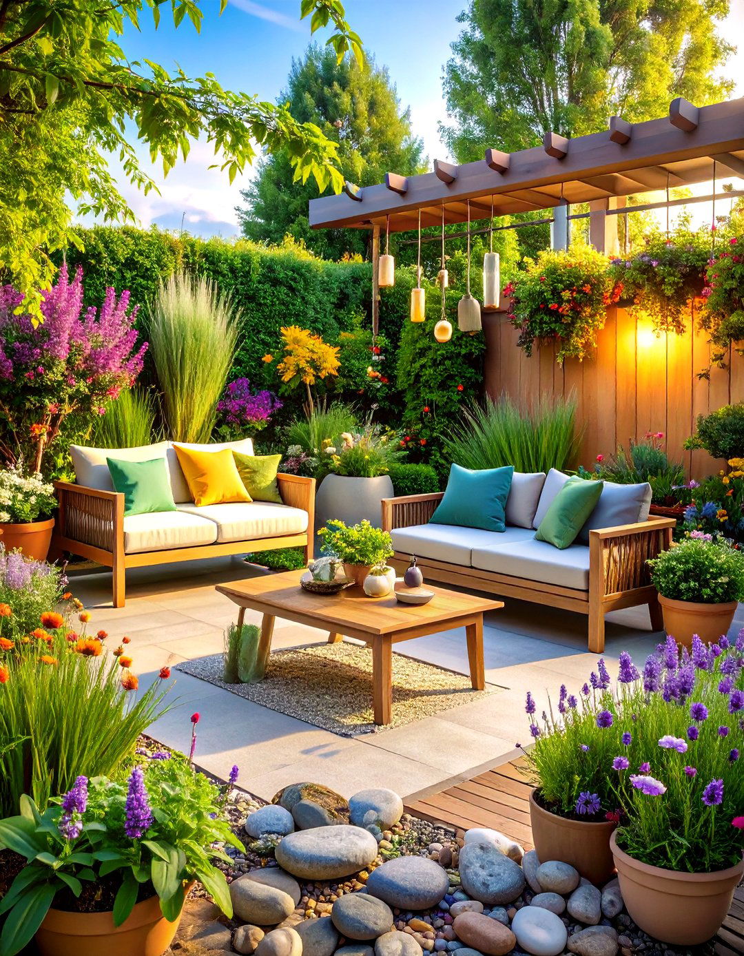 Aromatherapy Sensory Garden - 24 Patio Small Garden Ideas