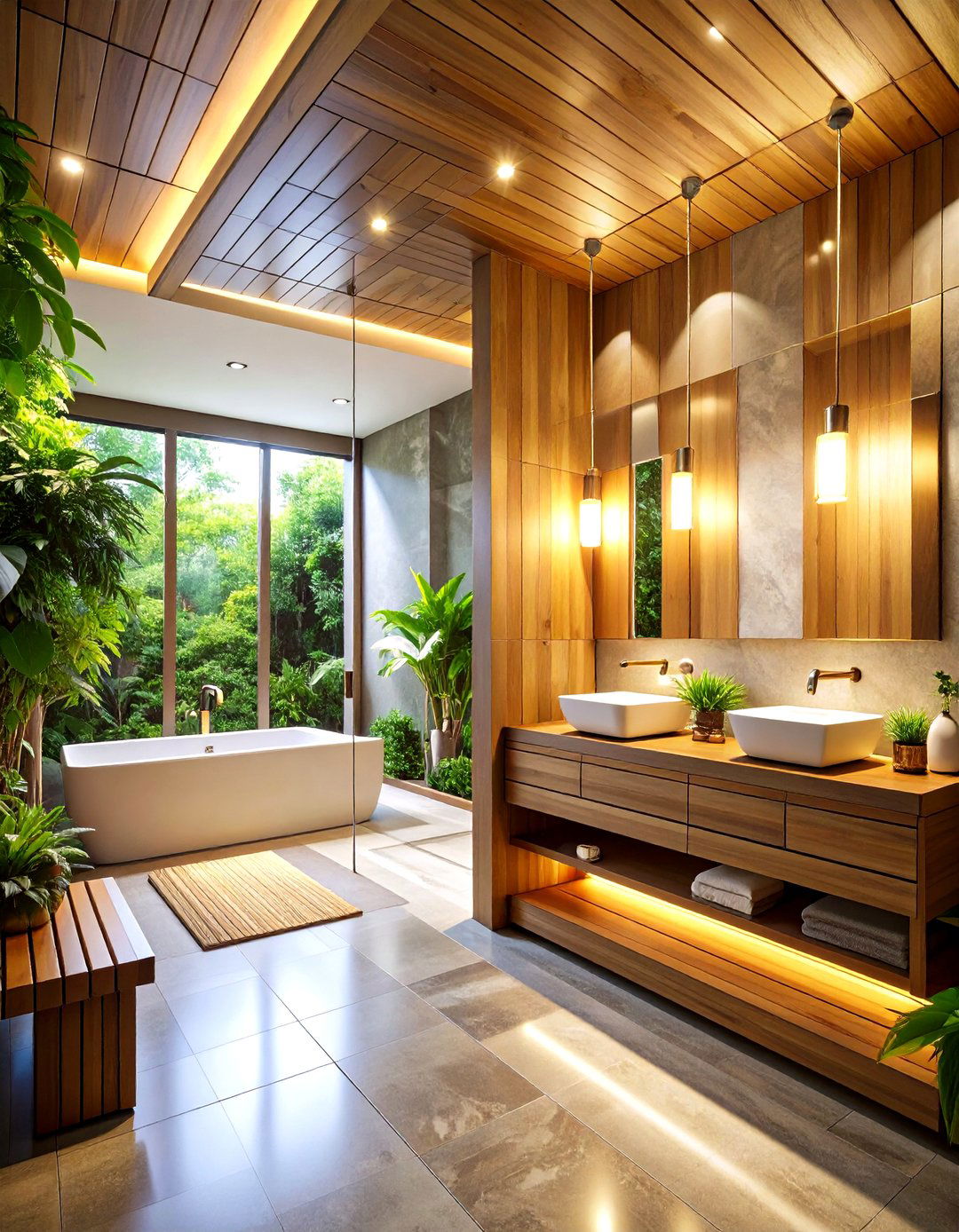 Aromatherapy Steam Shower Spa Bathroom - 24 Spa Room Ideas