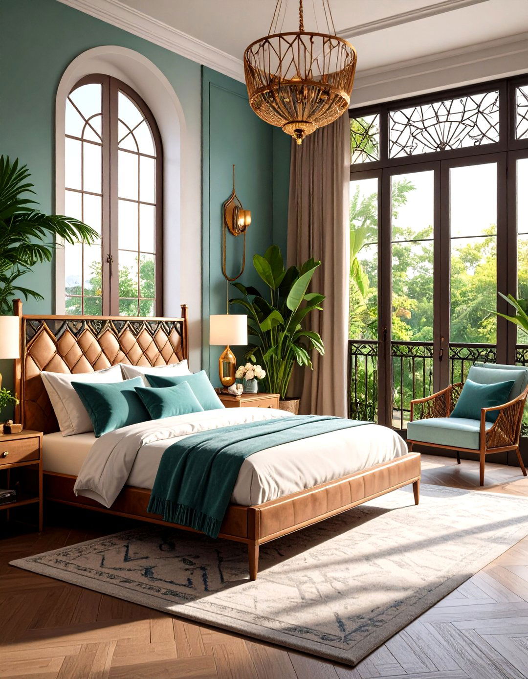Art Deco Geometric Balcony - 24 Dormer Balcony Ideas