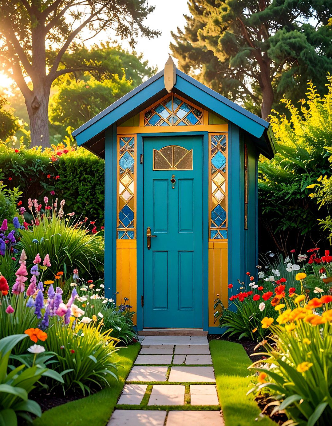 Art Deco Geometric Patterns with s Glamour - 24 Outhouse Design Ideas