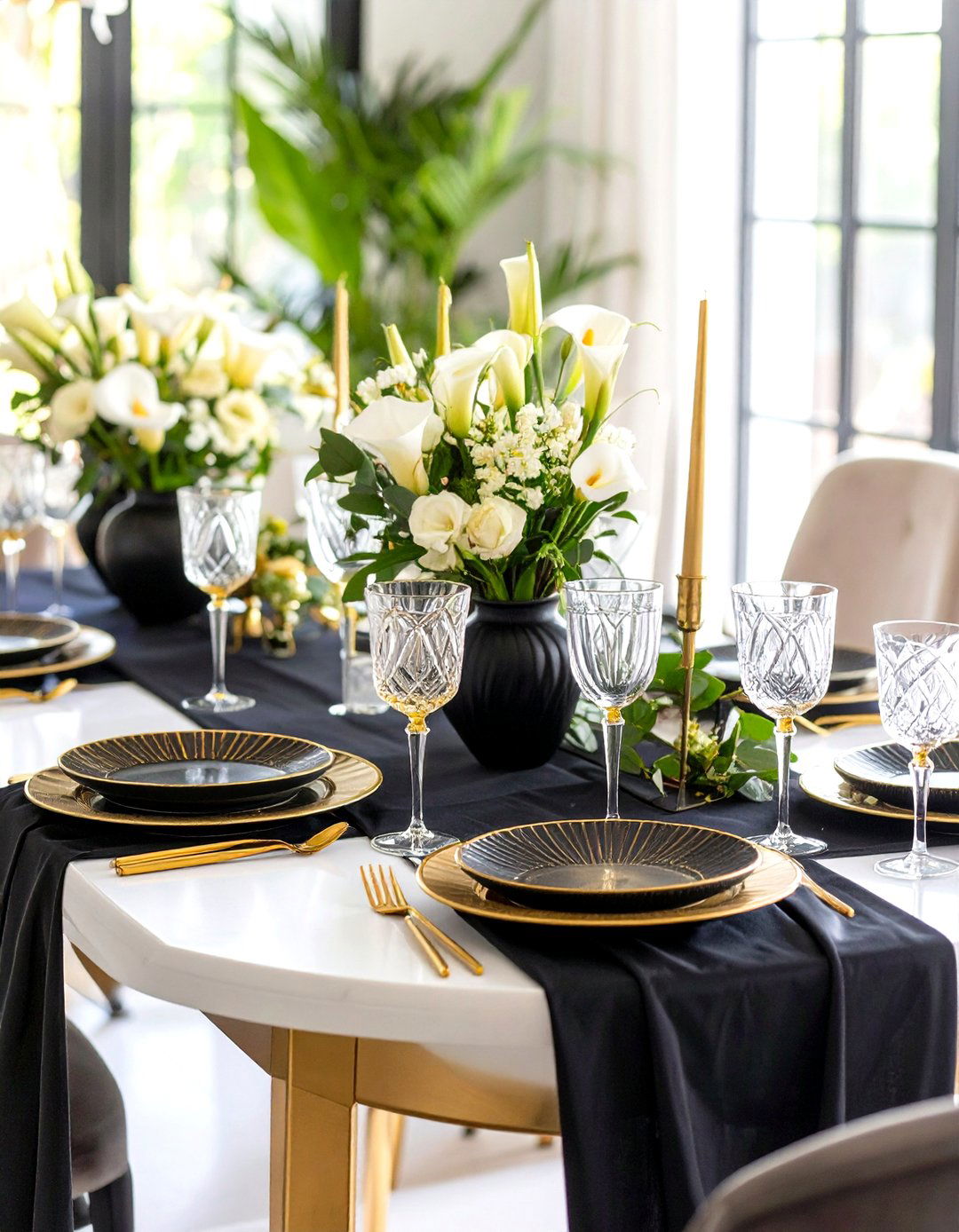Art Deco Glamour Revival - 24 Table Setting Ideas
