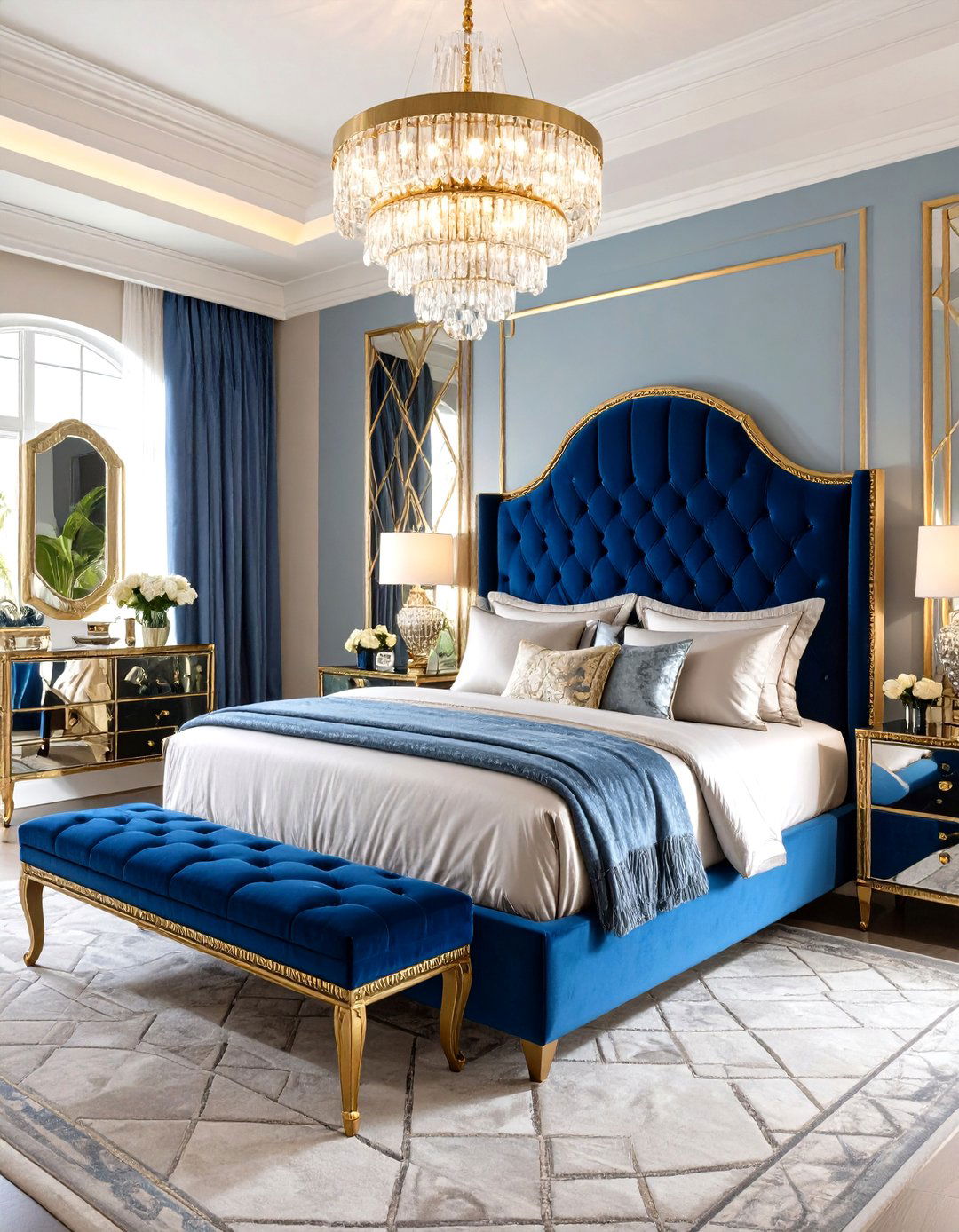 Art Deco Glamour Suite - 24 Bedroom Decor Ideas