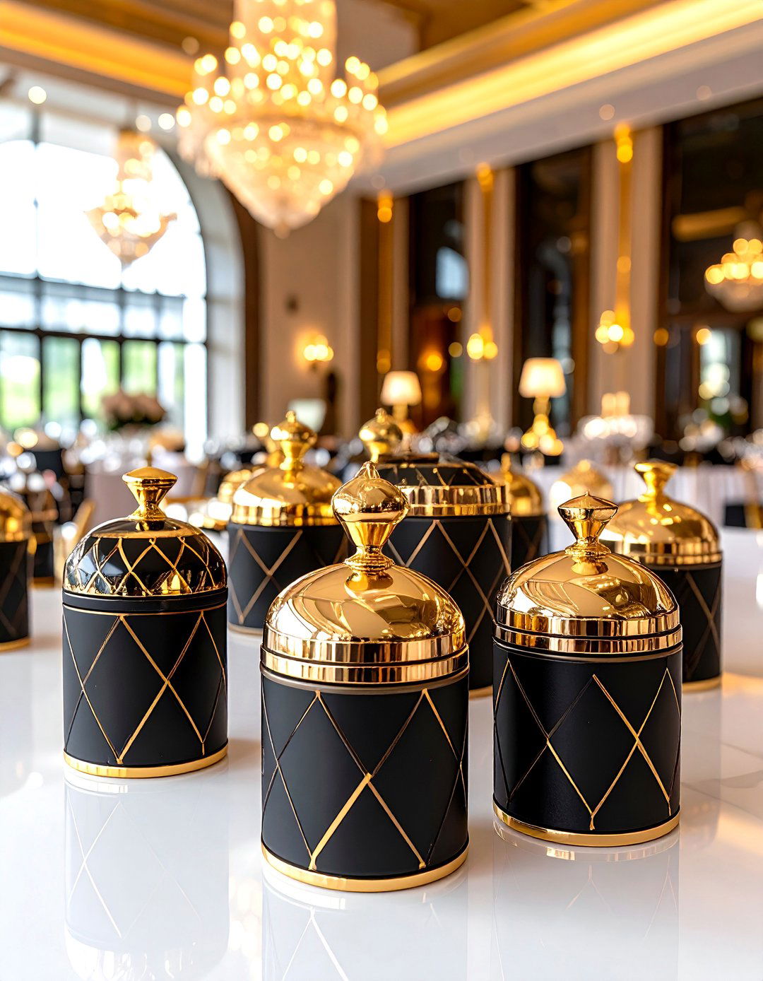 Art Deco Glamour Wedding Koozies - 24 Wedding Koozie Ideas