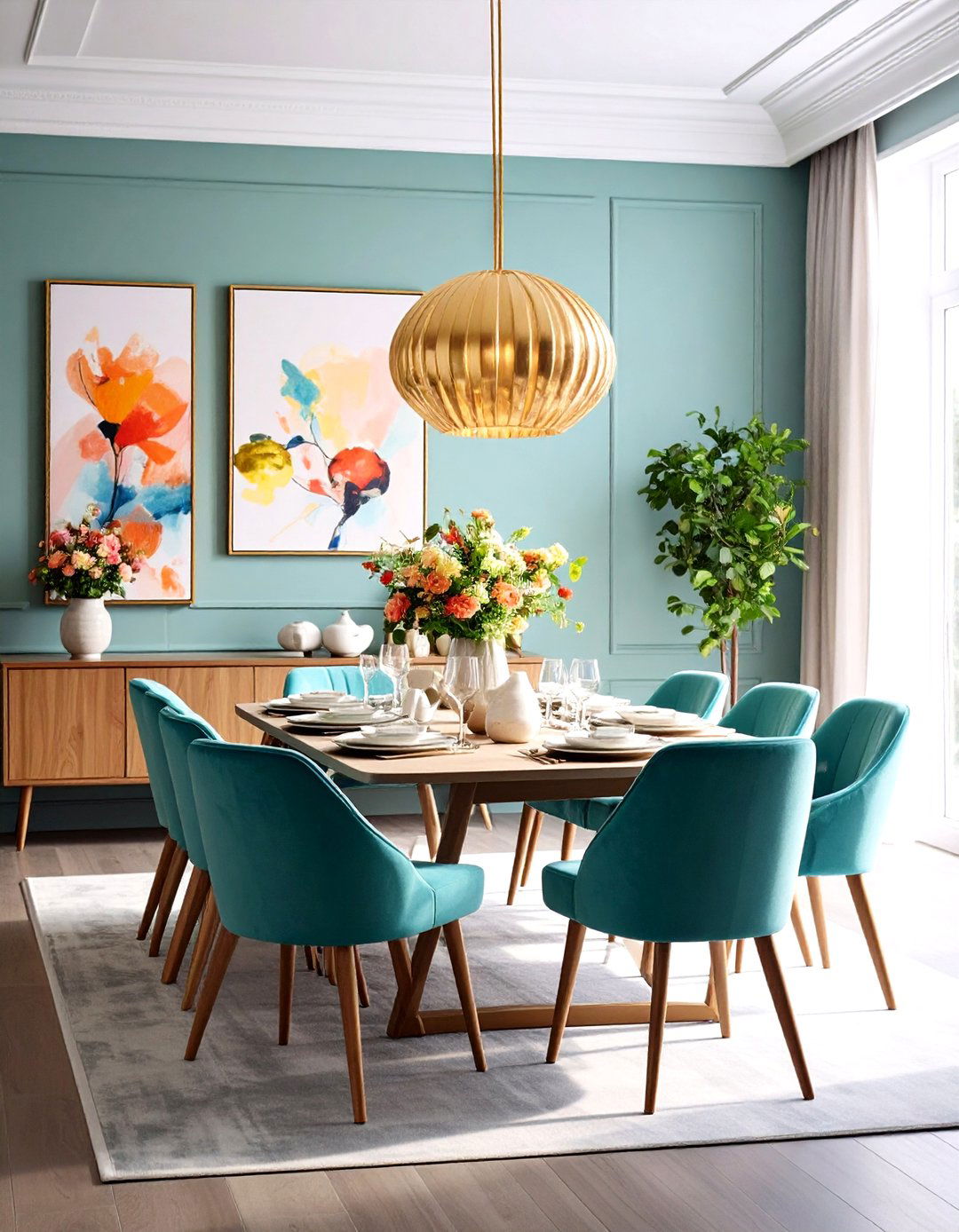 Art Gallery Wall Curation - 24 Formal Dining Room Ideas