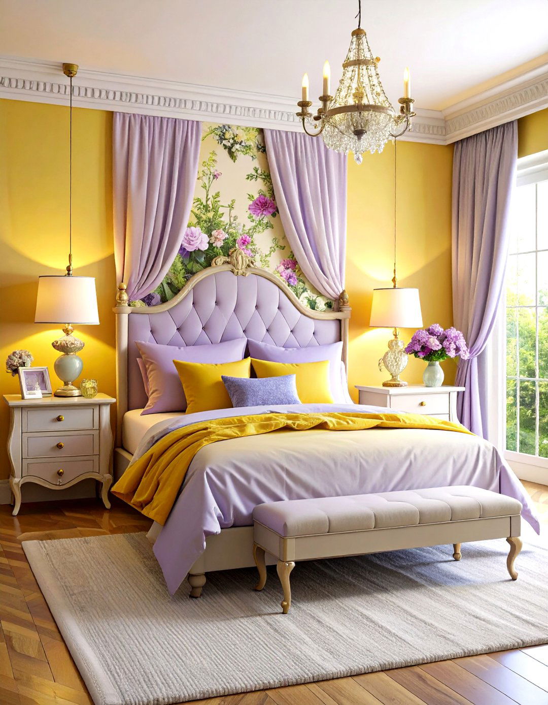 Art Nouveau Bedroom Sanctuary - 24 Art Nouveau Interior Design Ideas