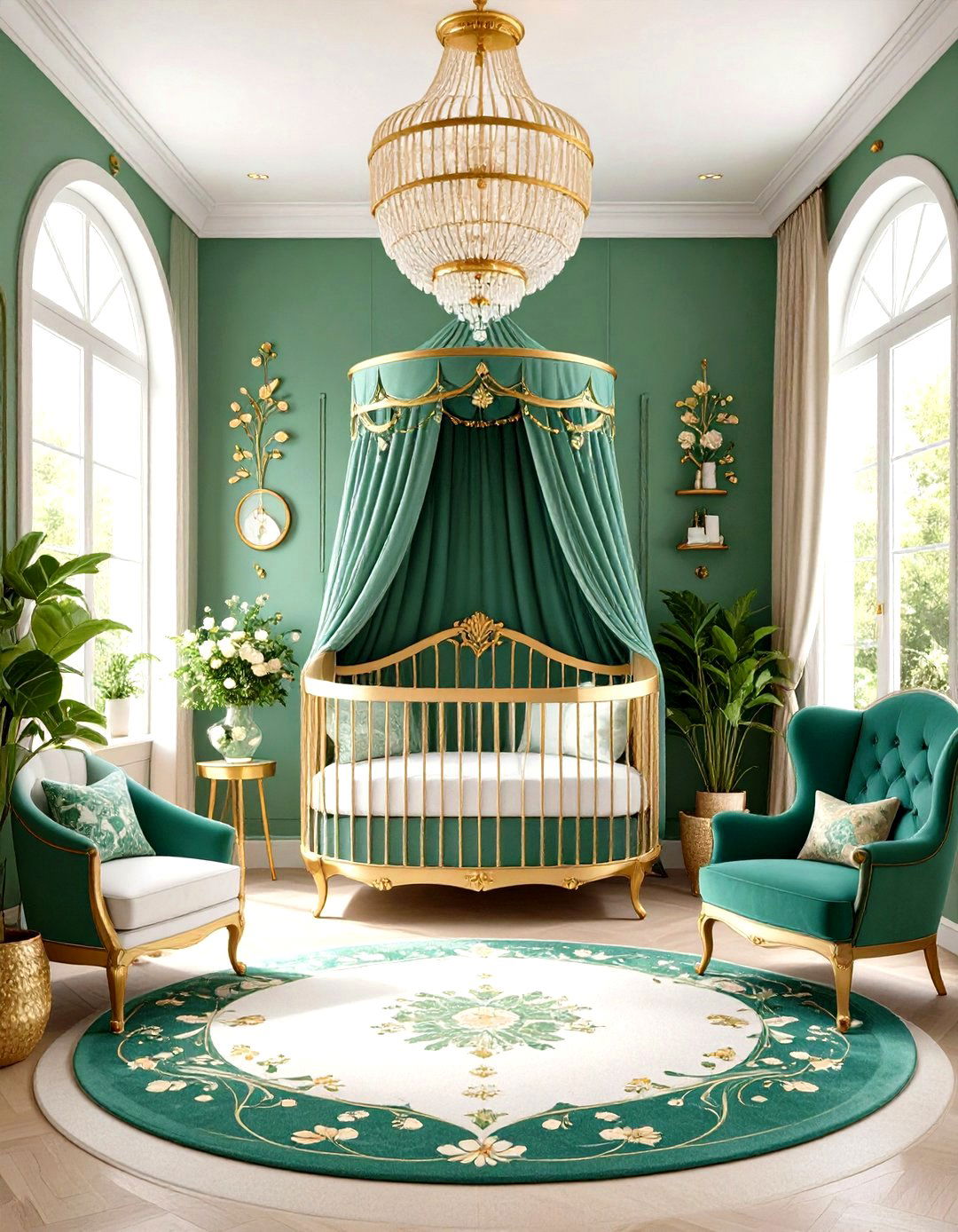 Art Nouveau Nursery - 24 Vintage Nursery Ideas