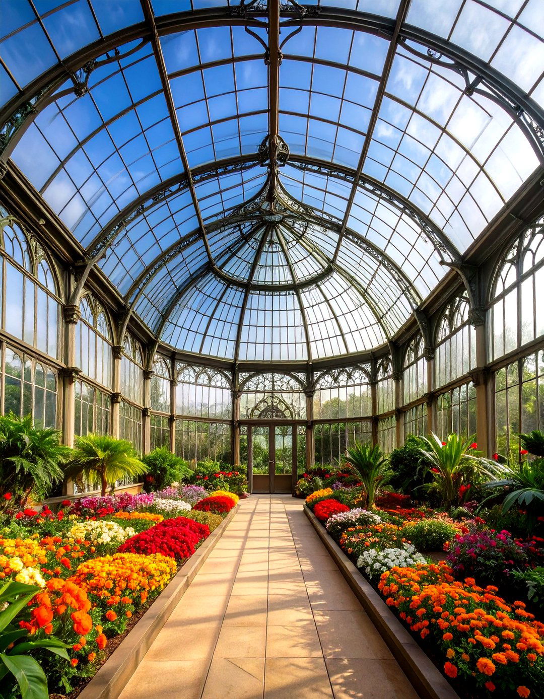 Art Nouveau Organic Greenhouse - 24 Fantasy Greenhouse Ideas