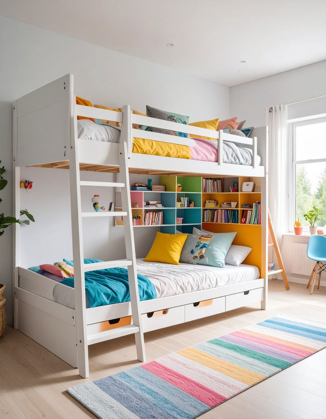 Art Studio Creative Lofts - 24 bunk room ideas