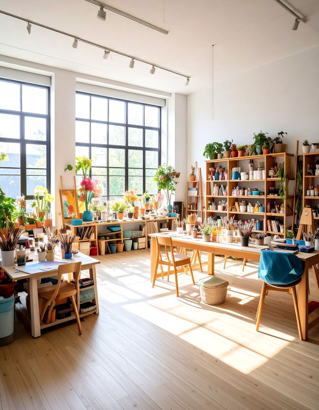 Art Studio Reading Workshop - 24 kids reading nook ideas