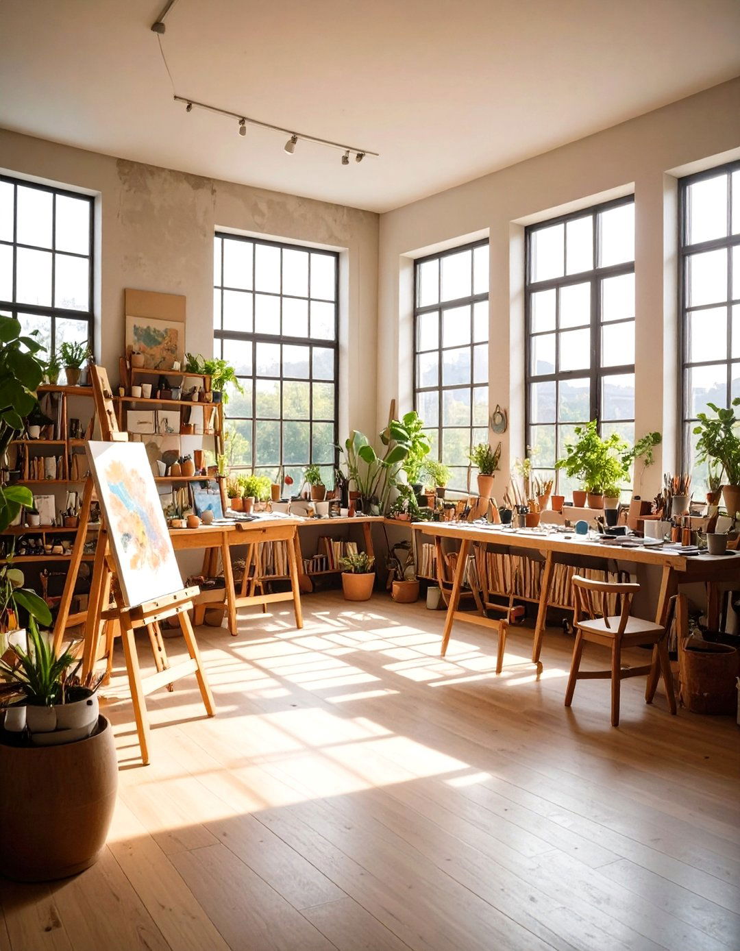 Art Studio Workshop - 24 Spare Room Ideas