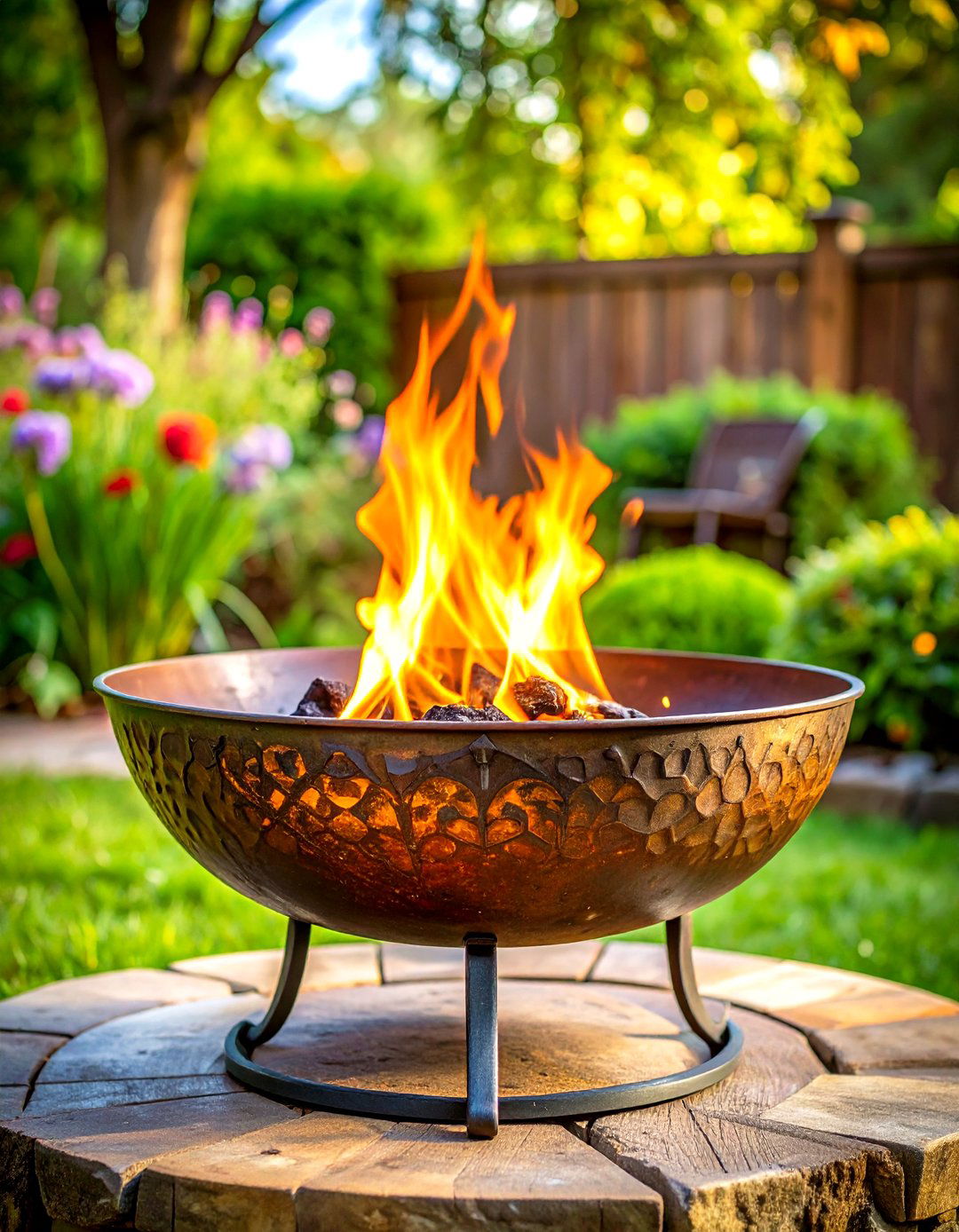 Artisan Forge Fire Bowl - 24 Metal Fire Pit Ideas