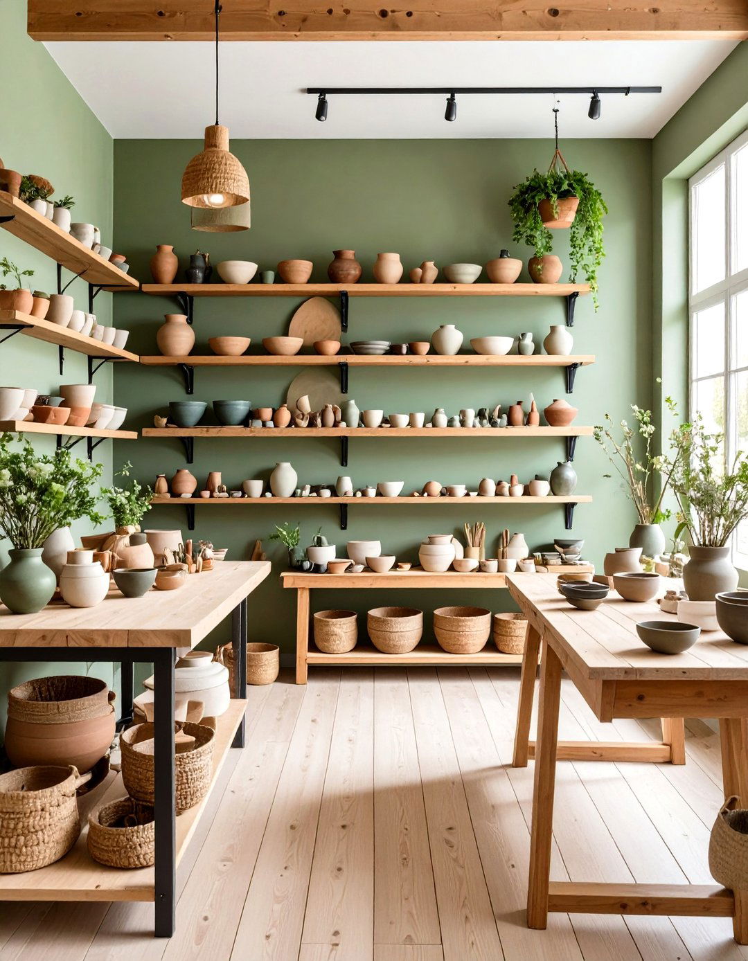 Artisan Workshop Craft Room - 24 Southwestern Decor Ideas
