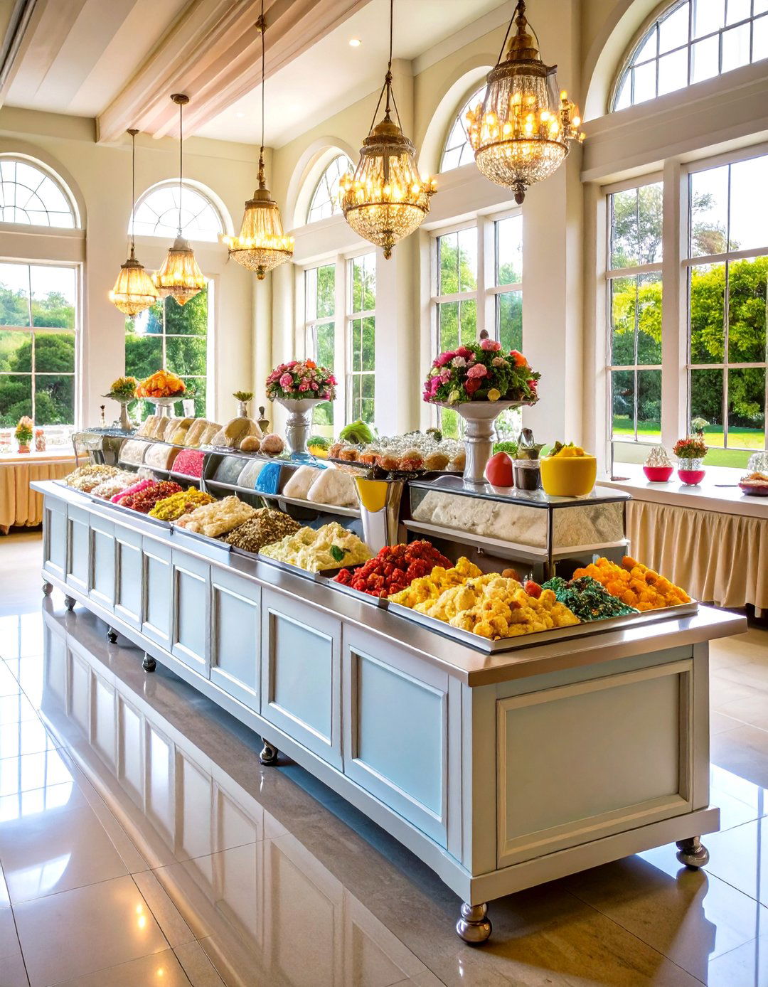 Artisanal Ice Cream Sundae Bar