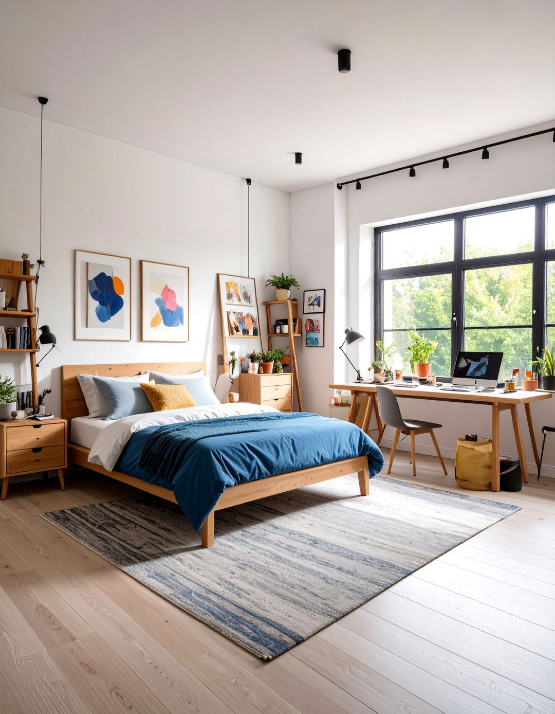 Artist Studio Bachelor Workspace - 24 Bachelor Room Ideas