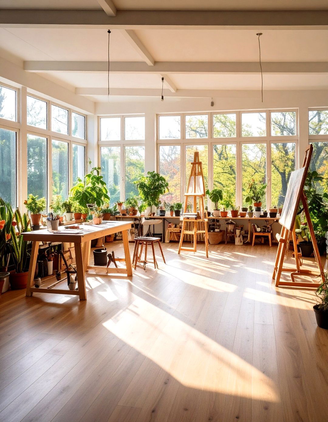 Artist Studio Sunroom Design - 24 Florida Room Ideas
