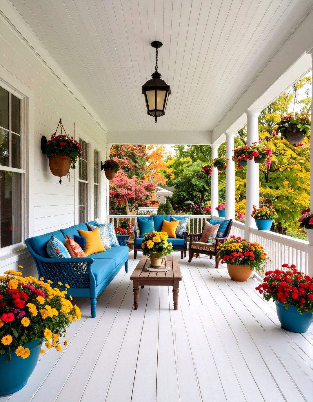 Artistic Display Side Porch - 24 Side Porch Ideas