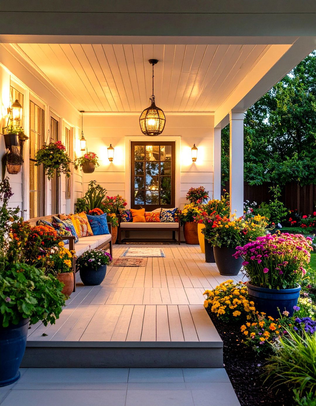 Artistic Expression Gallery Space - 24 Small Front Porch Ideas