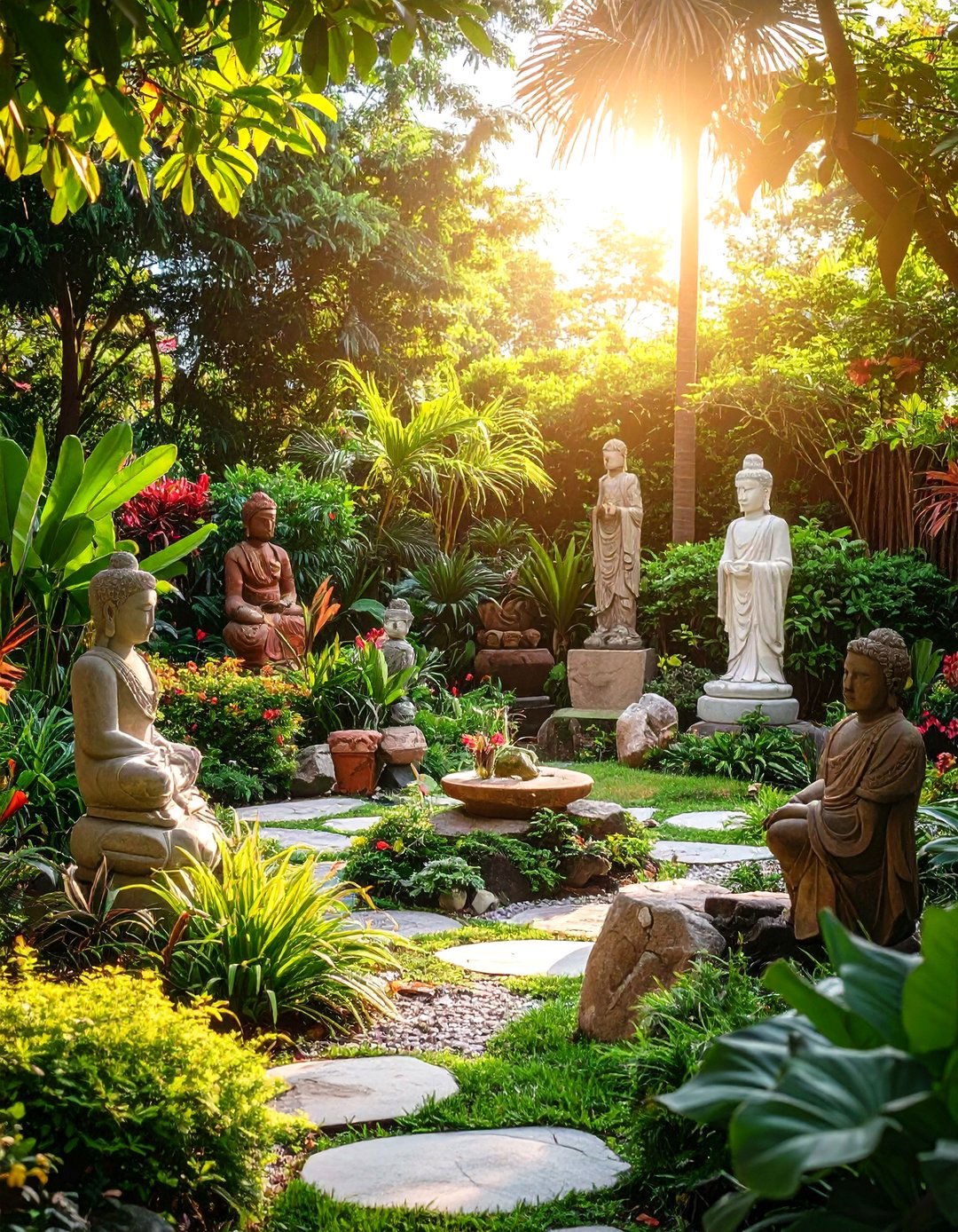 Artistic Garden Sculpture Collection - 24 Boho Garden Ideas