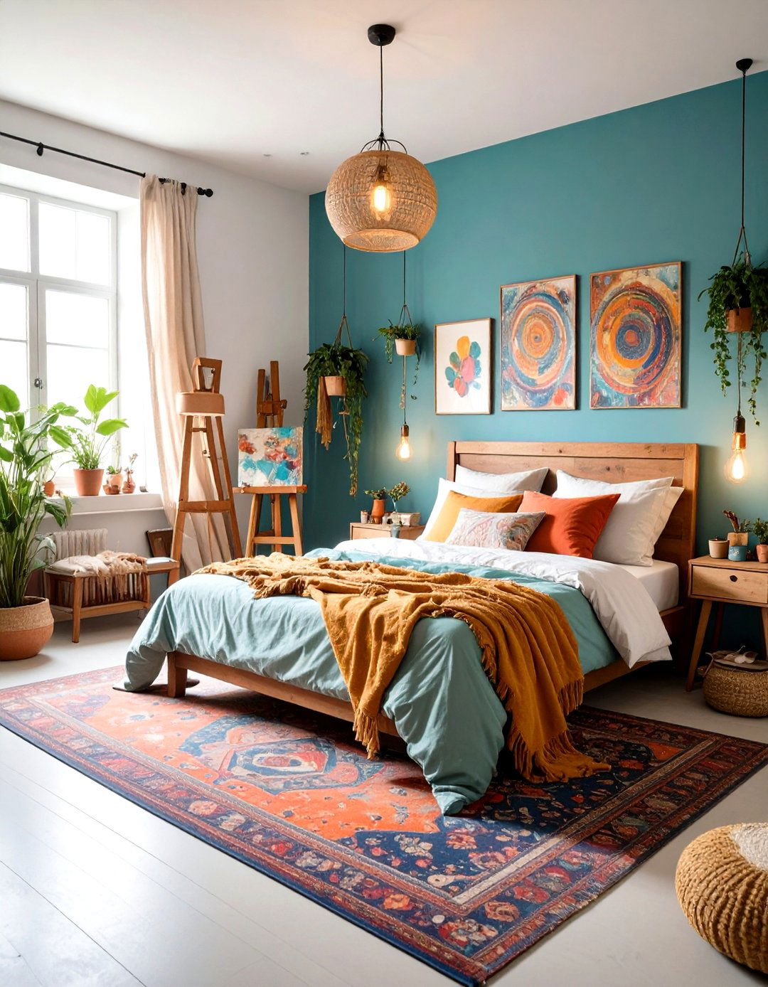 Artistic Grunge Indie Room with Creative Chaos - 24 Indie Room Ideas