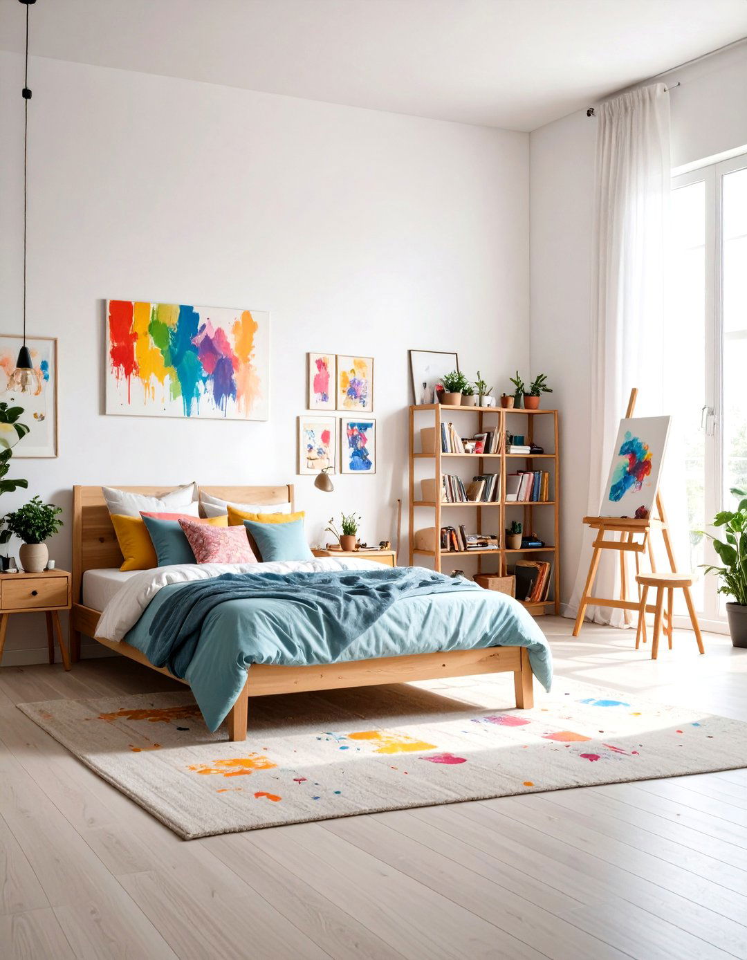 Artsy Creative Teen Girl Bedroom - 24 Teen Girl Bedroom Ideas