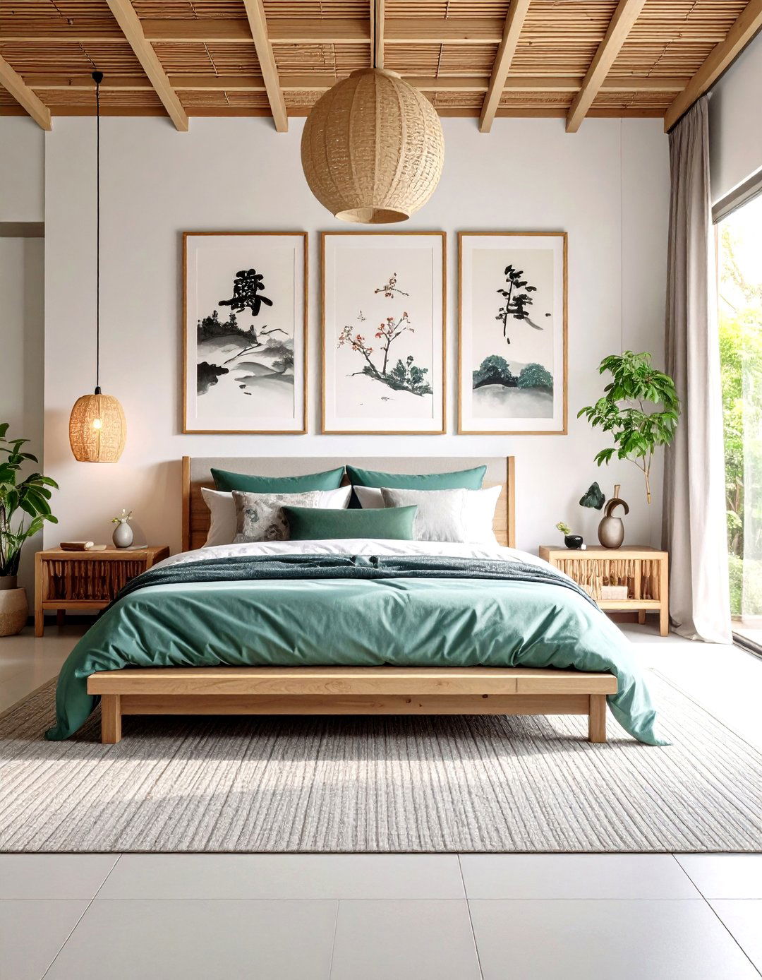 Asian Art Gallery Bedroom - 24 Asian Bedroom Ideas