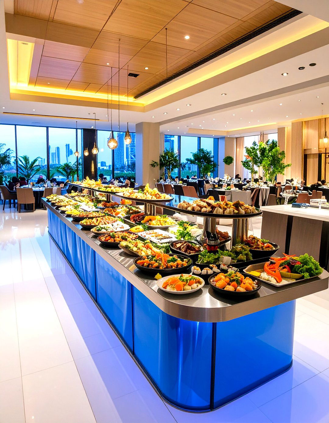 Asian Fusion Station Collection - 24 Wedding Buffet Ideas