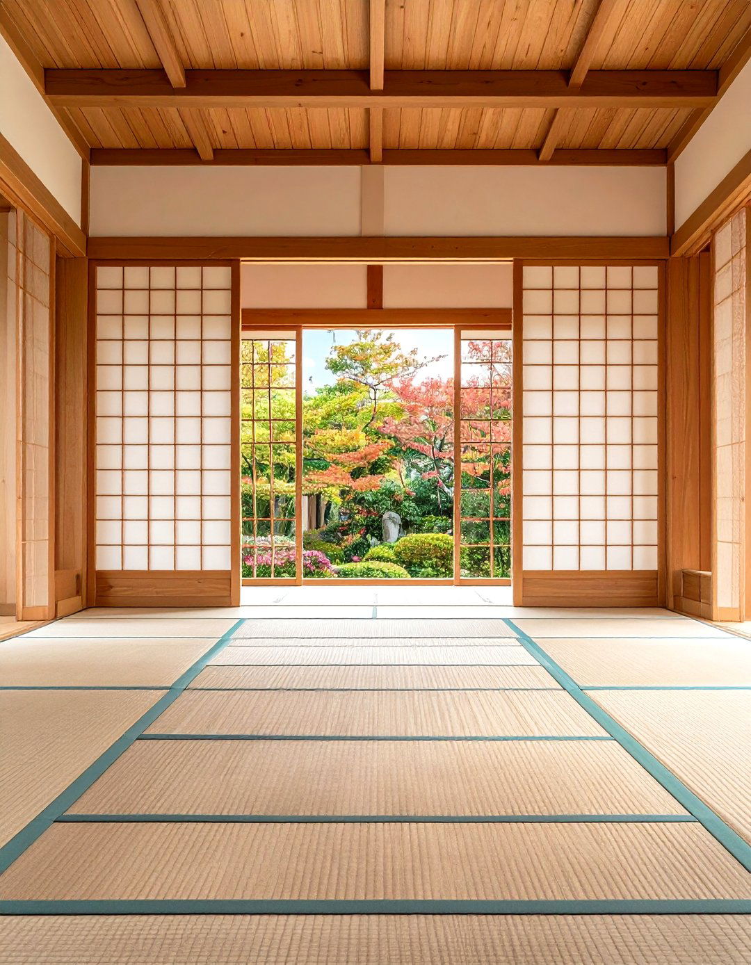 Asian Inspired Horizontal Line Trim - 24 Door Trim Ideas