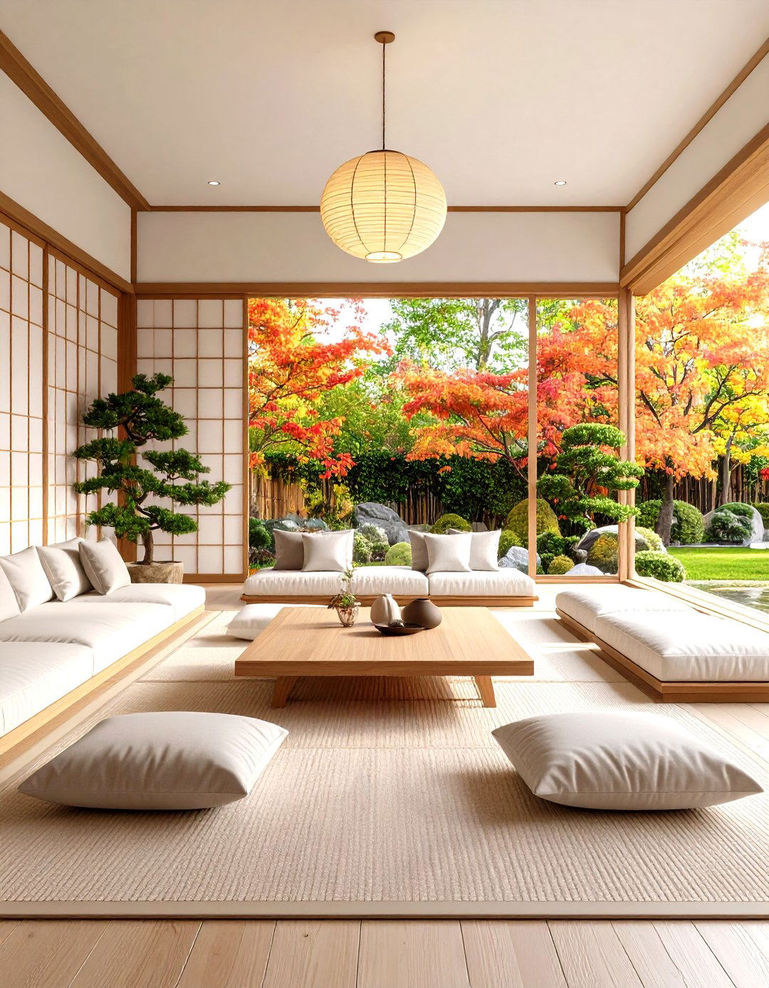 Asian Inspired Living Room - 24 Living Room Design Ideas