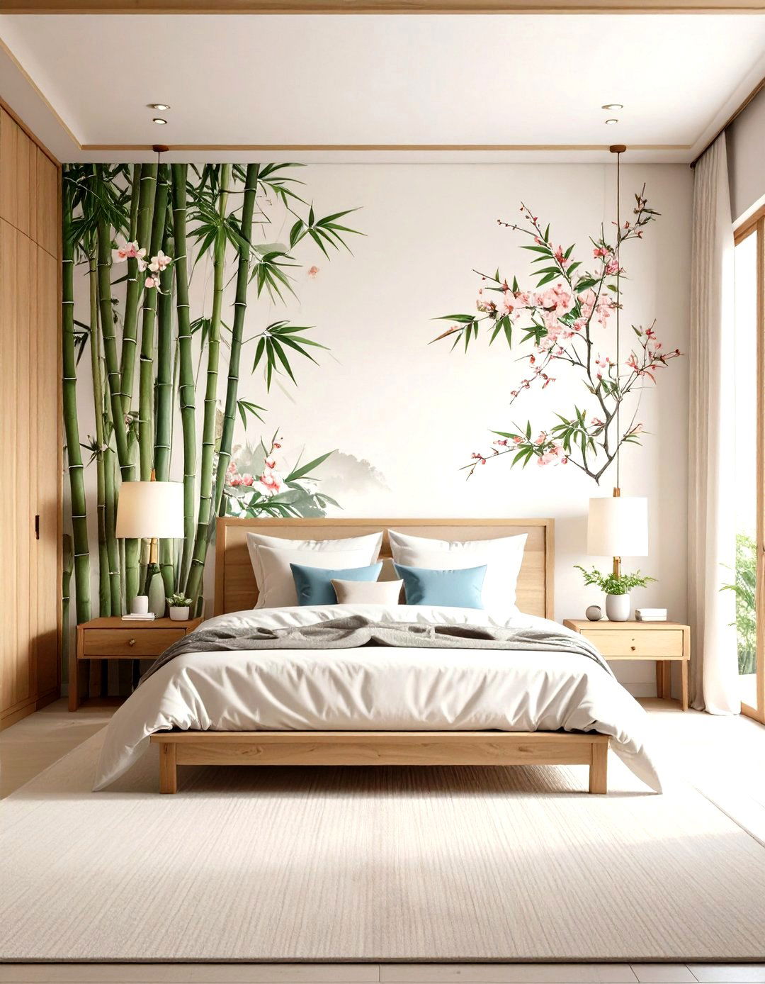 Asian Inspired Zen Wall Murals - 24 Wall Mural Ideas