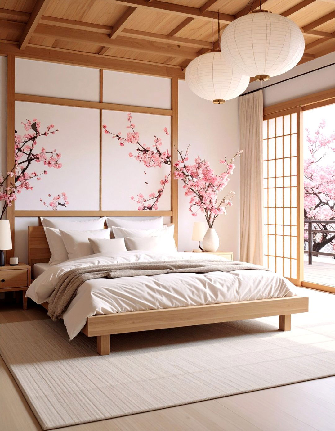 Asian Textile Pattern Heritage - 24 Asian Bedroom Ideas
