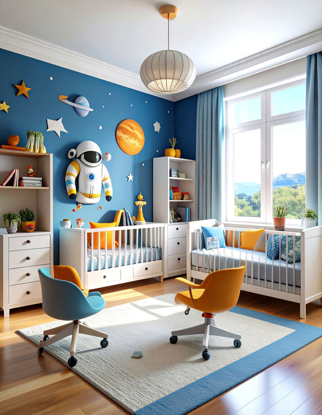 Astronaut Training Academy - 24 Space-themed Nursery Ideas