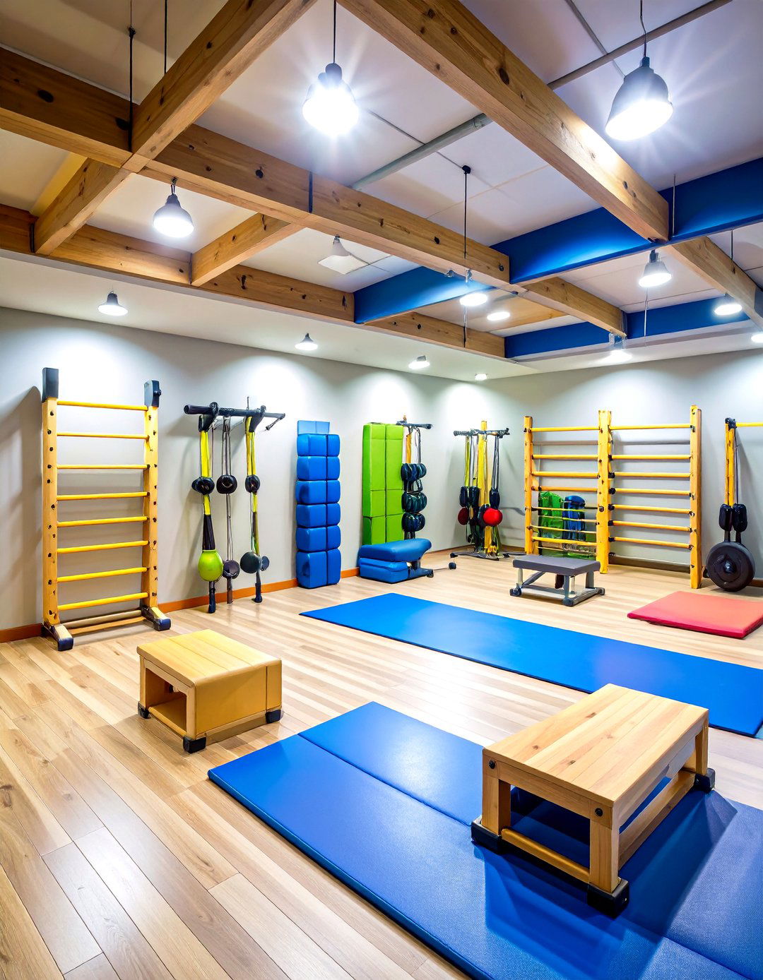 Athletic Performance Training Center - 24 Basement Gym Ideas