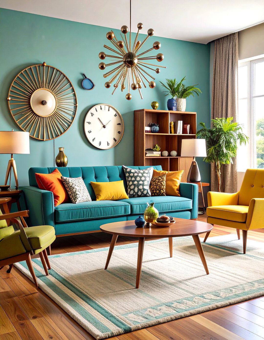 Atomic Age Accessory Collections - 24 Mid-Century Modern Living Room Ideas