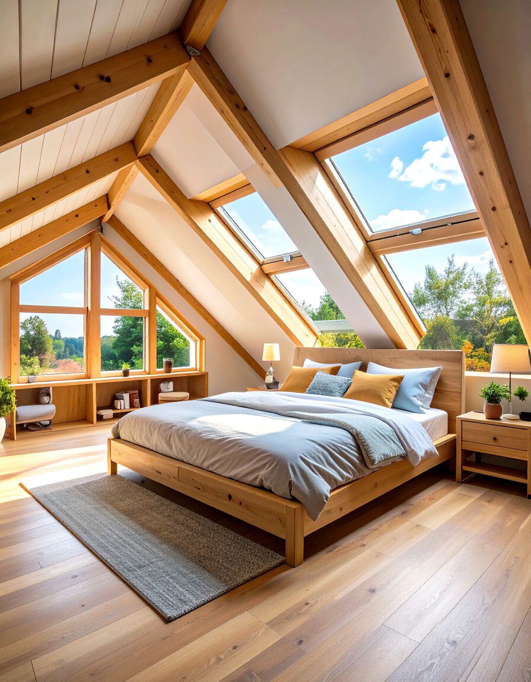 Attic Conversion - 24 home addition ideas