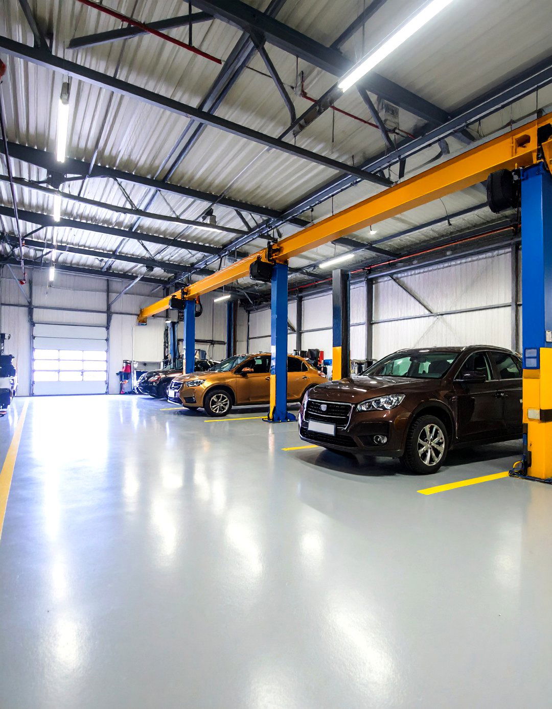 Automotive Garage Pole Barn Workshop - 24 Pole Barn Interior Ideas