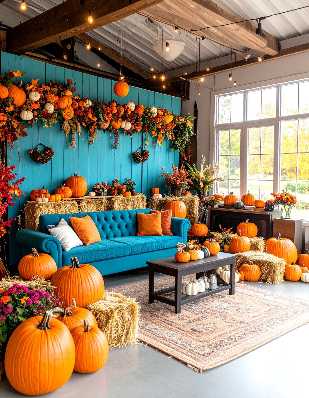 Autumn Photo Booth Birthday Experience - 24 Fall Birthday Party Ideas