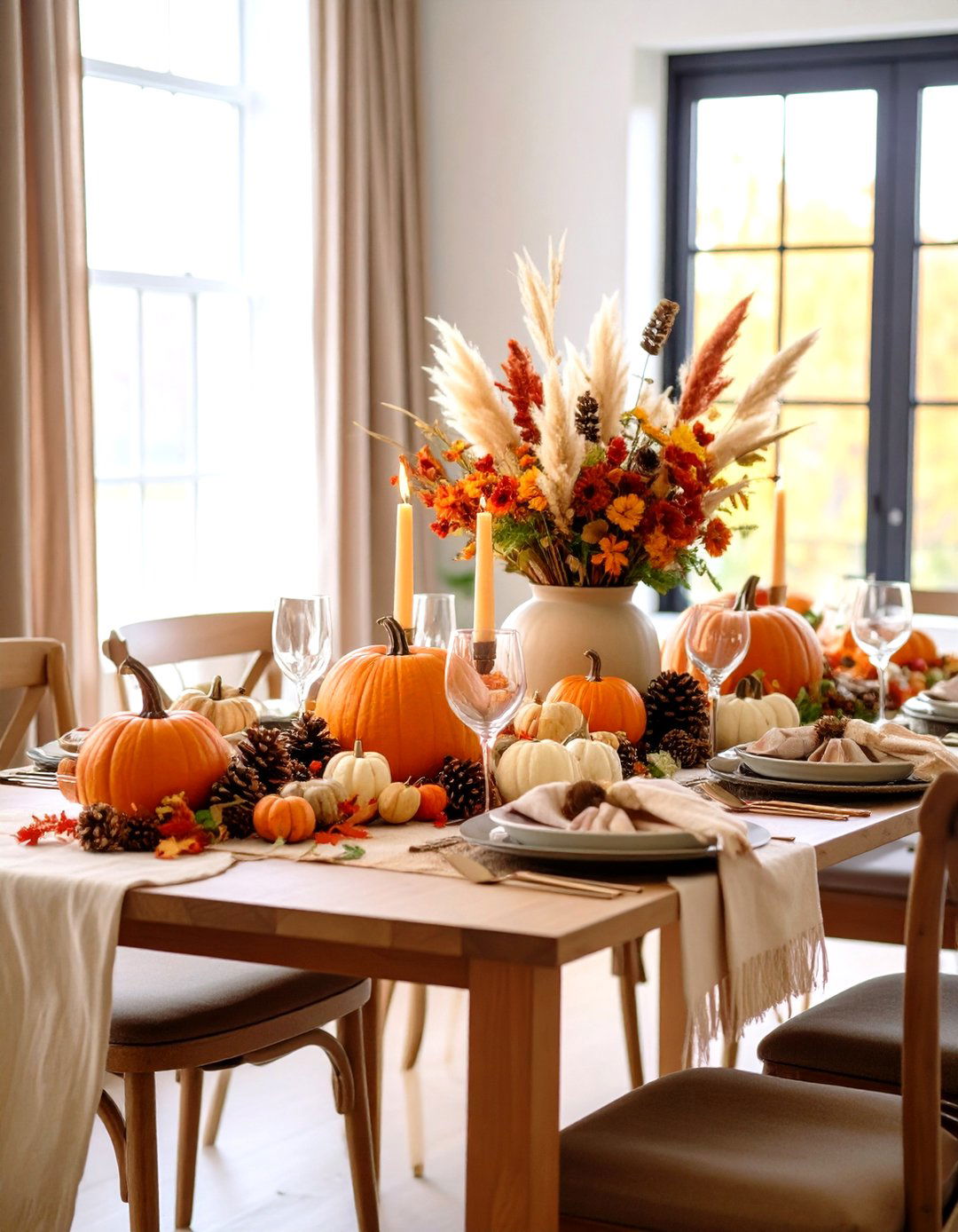 Autumn Seasonal Decorations - 24 Pampas Grass Decor Ideas