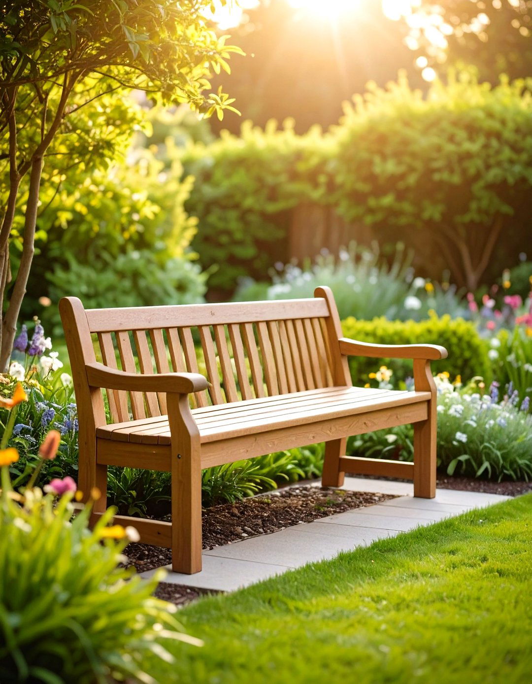 Backless Meditation Bench - 24 Garden Bench Ideas