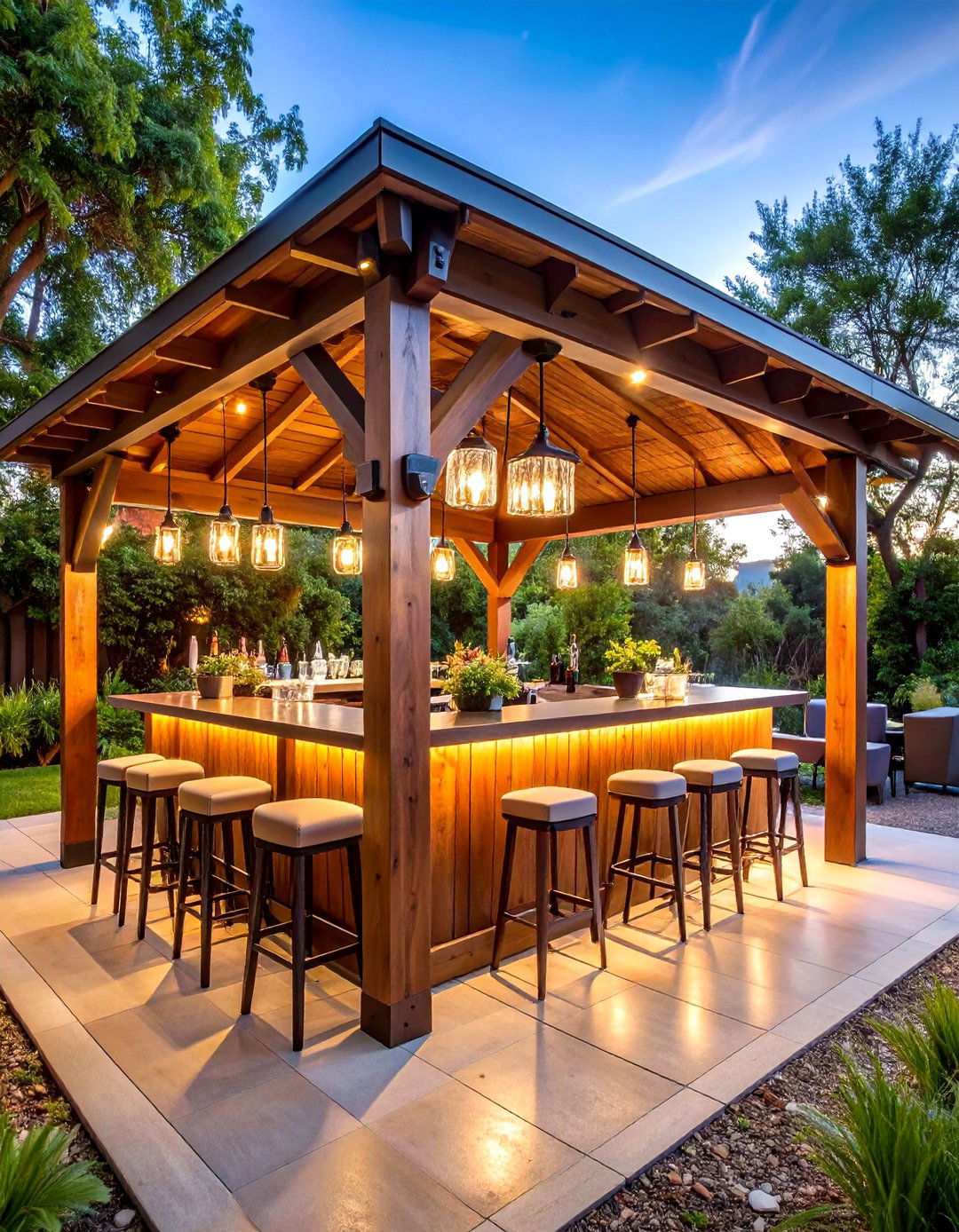 Backyard Bar Gazebo - 24 Backyard Gazebo Ideas
