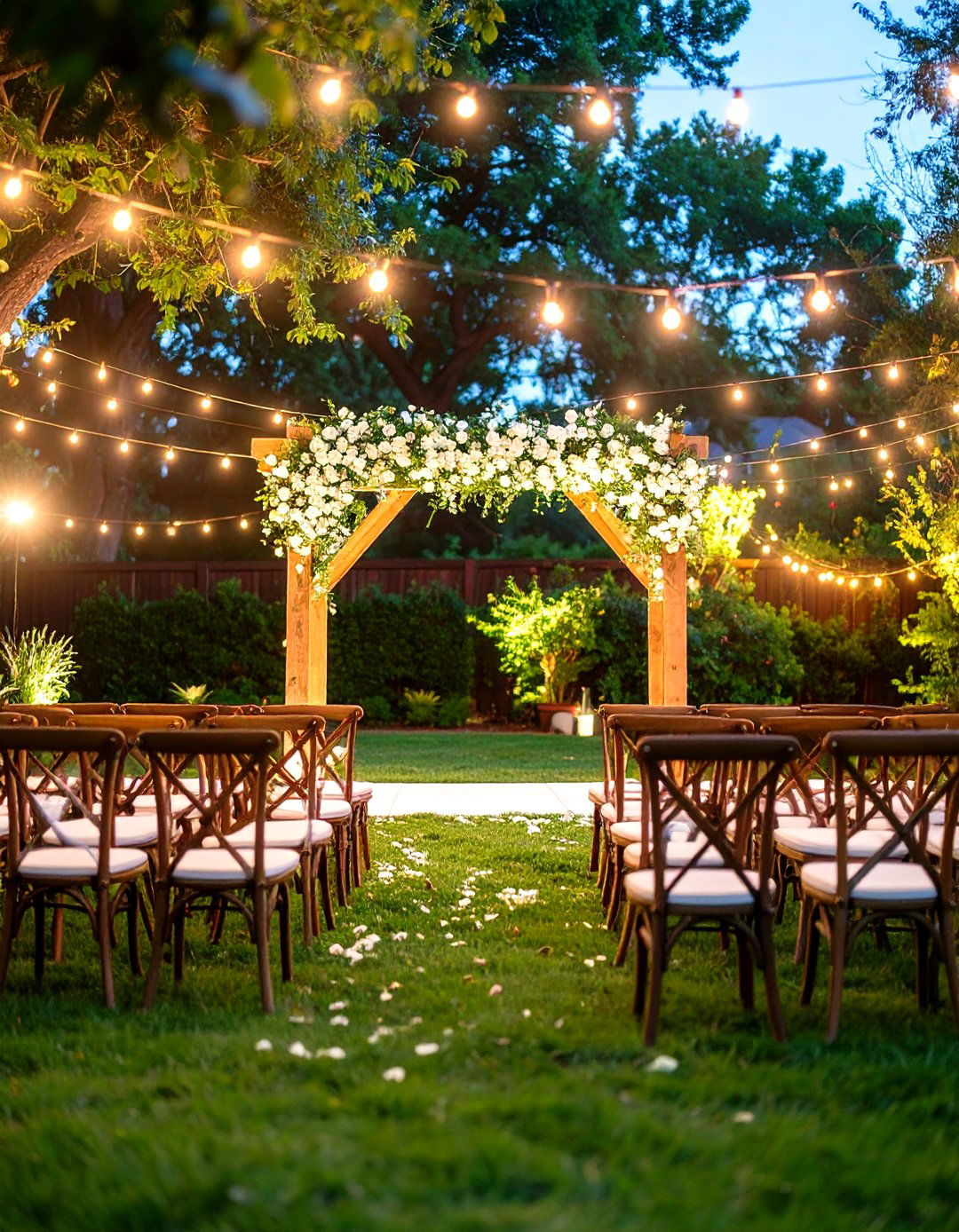 Backyard Garden Wedding Theme - 24 Casual Wedding Ideas