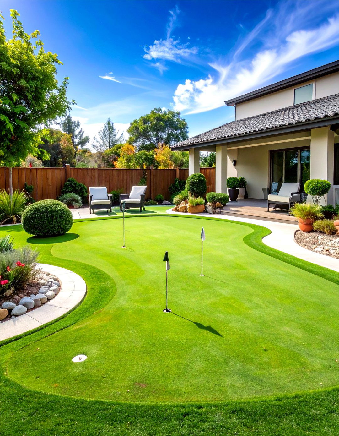 Backyard Putting Green Perfection - 24 Backyard Turf Ideas