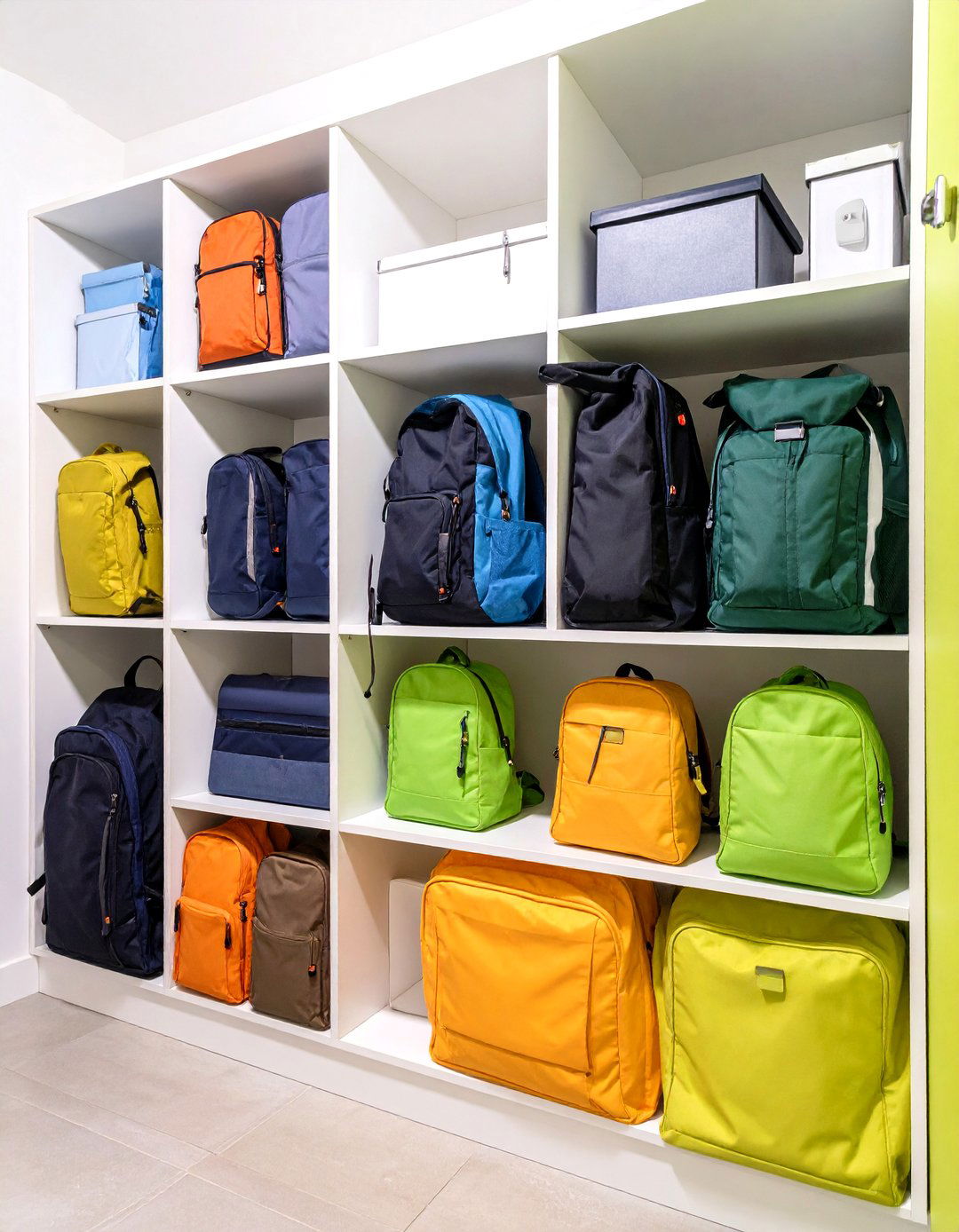Bag And Backpack Storage - 24 Mudroom Storage Ideas
