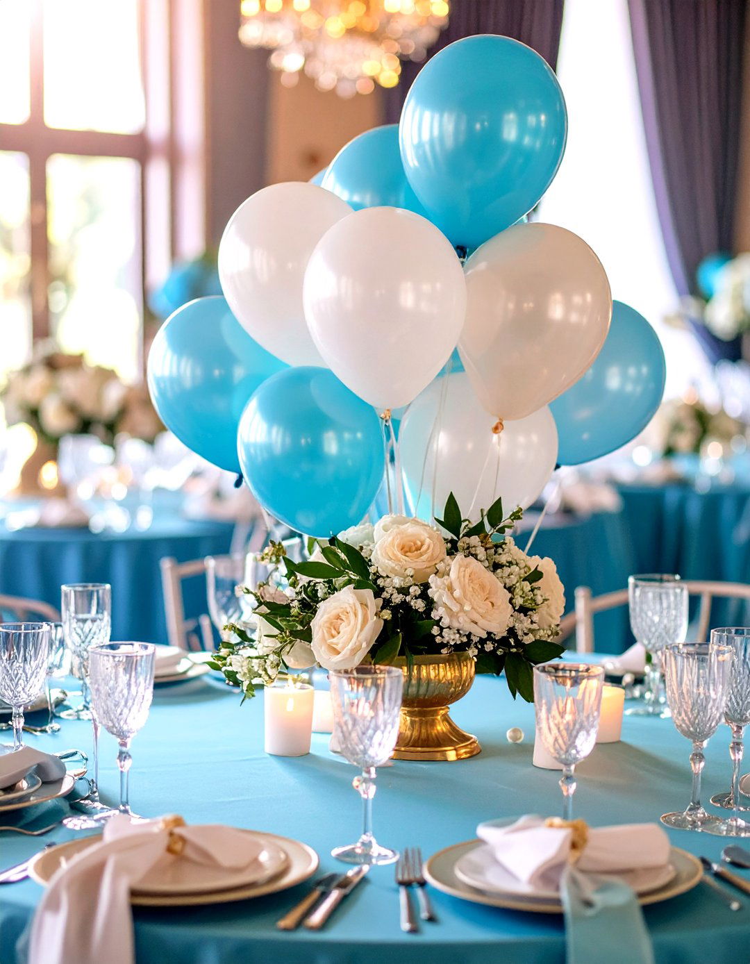 Balloon Elegant Wedding Centerpieces - 24 Balloon Centerpiece Ideas