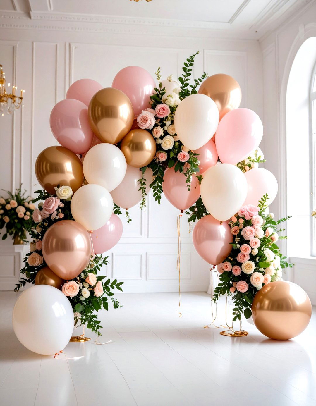 Balloon Garland Displays - 24 Mother's Day Decoration Ideas